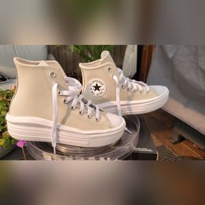 New Women’s Chuck Taylor All Star Move High 'Mono Pastels Various Size